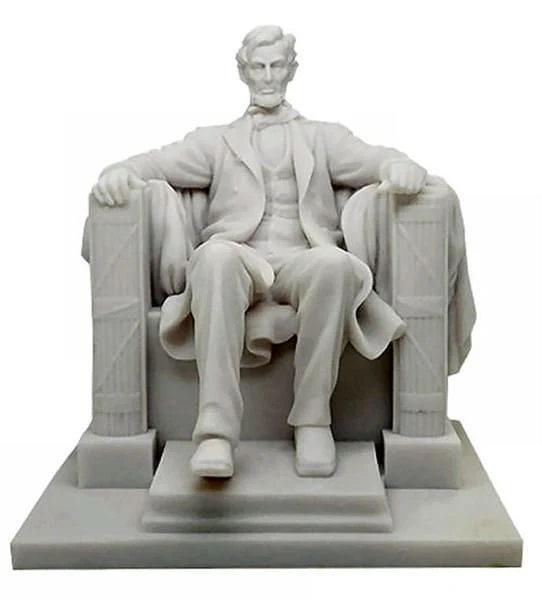Abraham Lincoln Memorial Sculpture Reproduction