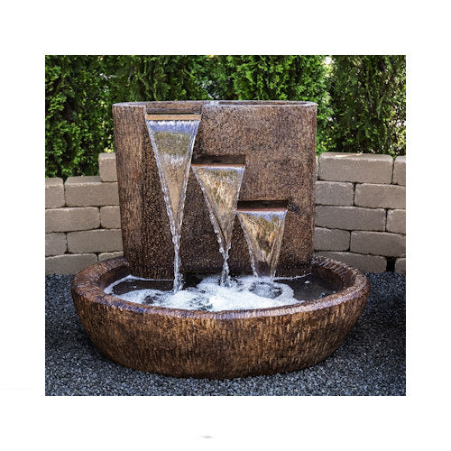 Adobe Spring Fountain With Light