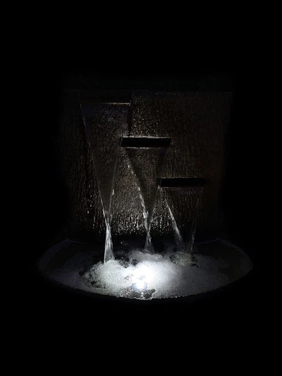 Adobe Spring Fountain With Light - Image 2