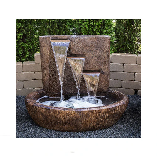 Adobe Spring Fountain With Light - Image 3