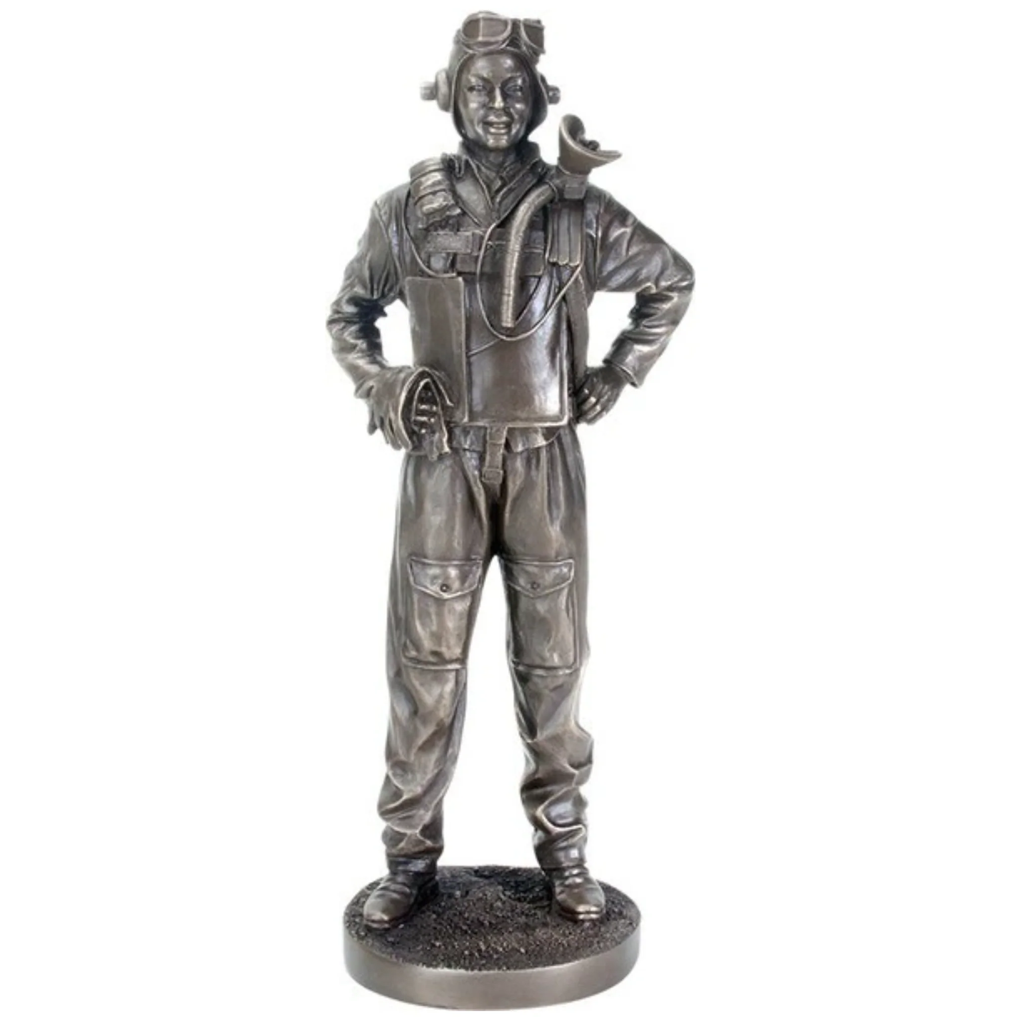 Airman World War II Soldier Sculpture