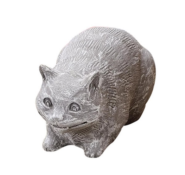 Alice In Wonderland: Cheshire Cat Statue Cement - Image 3