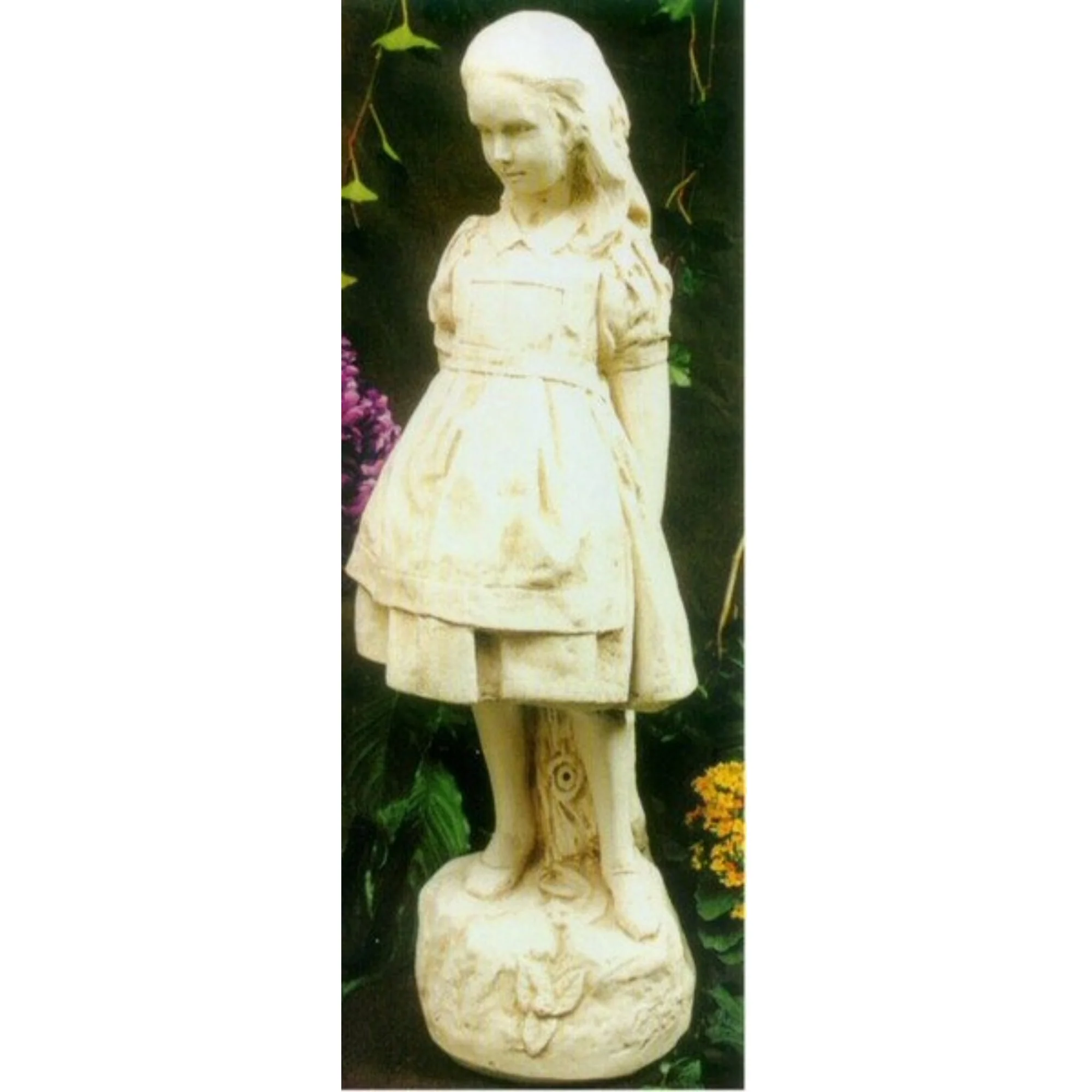 Alice In Wonderland Garden Sculpture Cement
