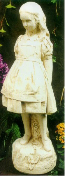 Alice In Wonderland Mini Resin Garden Statue - Image 3