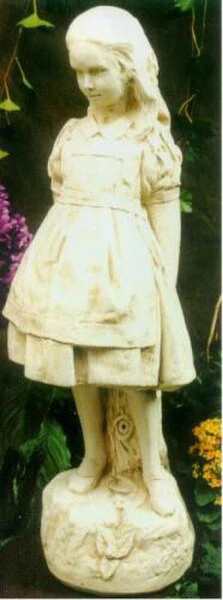 Alice In Wonderland Plaster Statue - Image 3