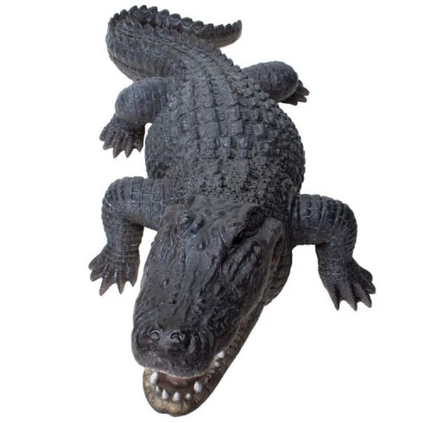 Alligator Realistic Garden Sculpture