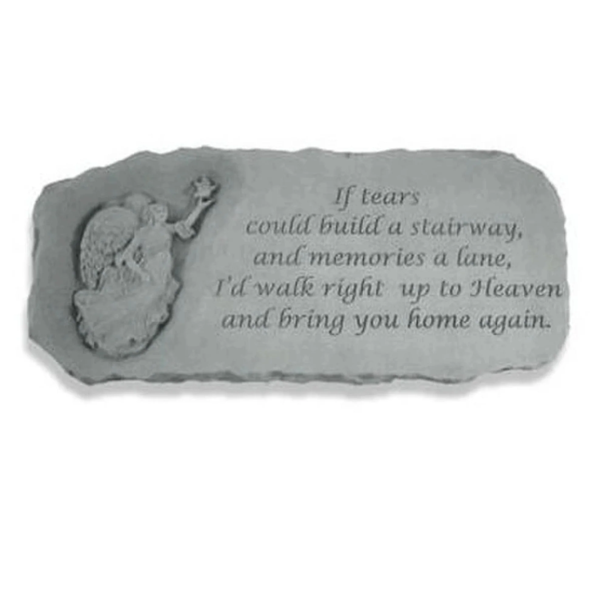Angel Bench W/ If Tears Could...