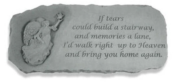 Angel Bench W/ If Tears Could... - Image 3