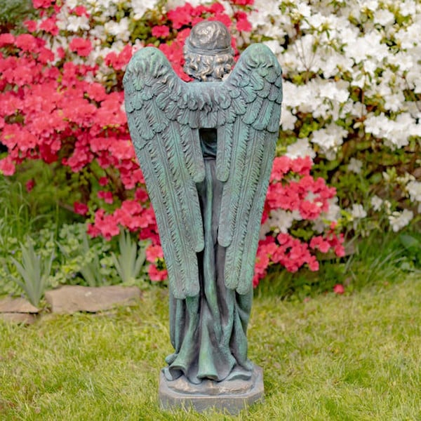 Angel of Mercy Garden Sculpture 47" High - Image 6