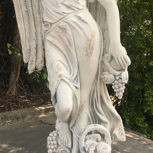 Angel of the Harvest Life-Size Garden Statue 65" H - Image 2