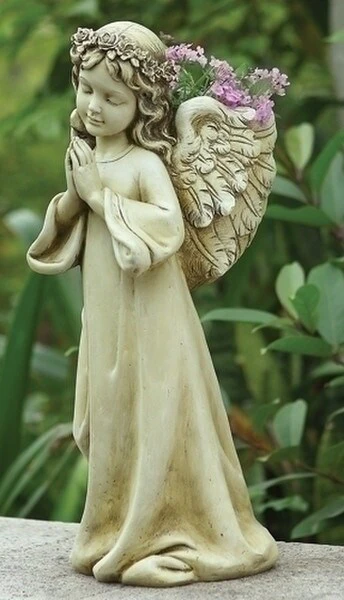 Angel Praying Garden Planter Statue - Image 3