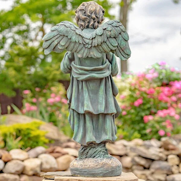 Angel Praying Sculpture 39" High - Image 5