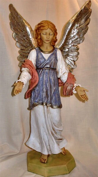 Angel Standing Fontanini Statue - Image 3