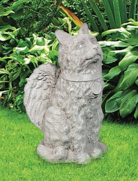 Angelic Cat Garden Statue Memorial - Image 3