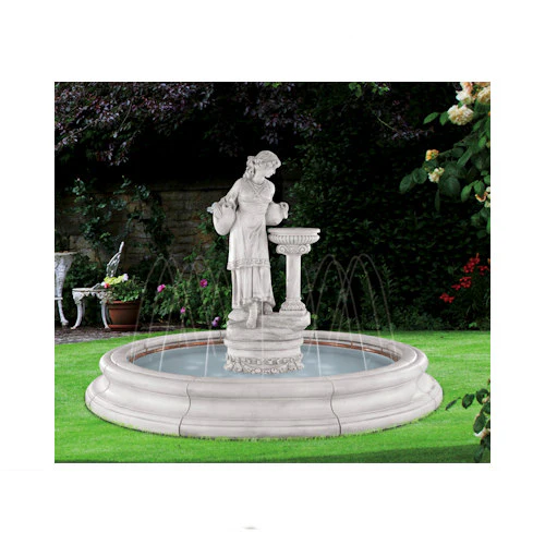 Angella In Toscana Pool Fountain with Spray Ring - Image 4