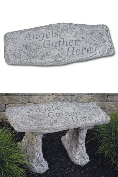 Angels Gather Here....bench