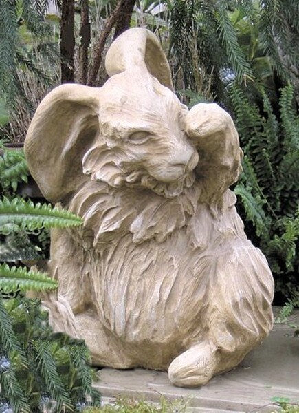 Angora Rabbit, Sitting