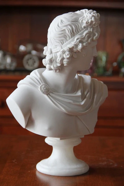 Apollo Bust 13" High Sculpture - Image 3