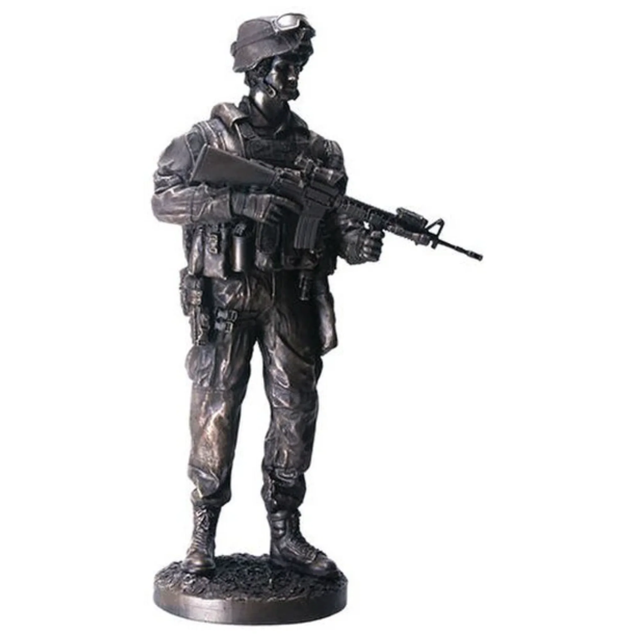 Armed Forces Rifleman Soldier Sculpture