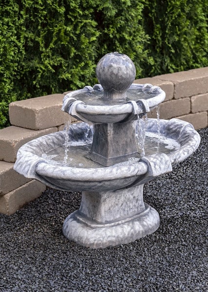 Athena Neo-Classical Oval Fountain with Light - Image 3