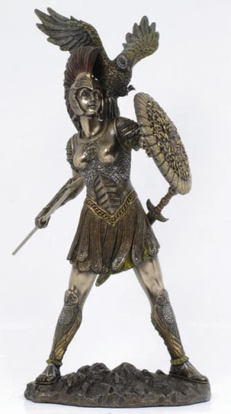 Athena Sculpture 12" High