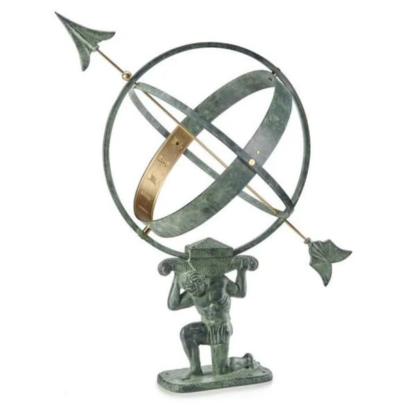 Atlas Armillary Sundial Sculptural