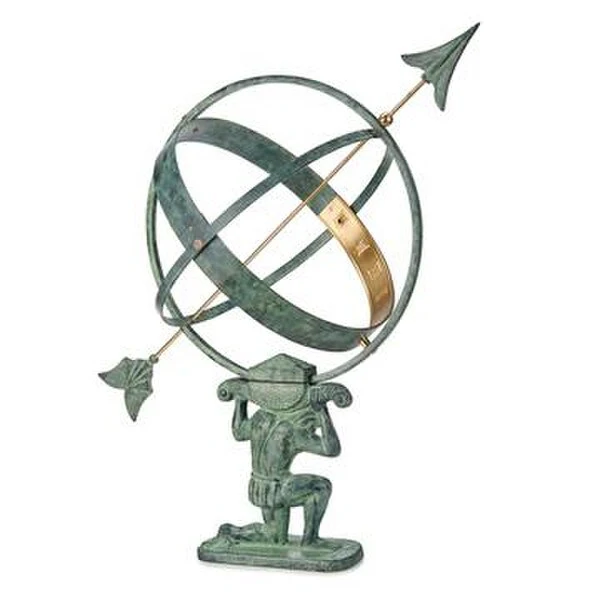 Atlas Armillary Sundial Sculptural - Image 4