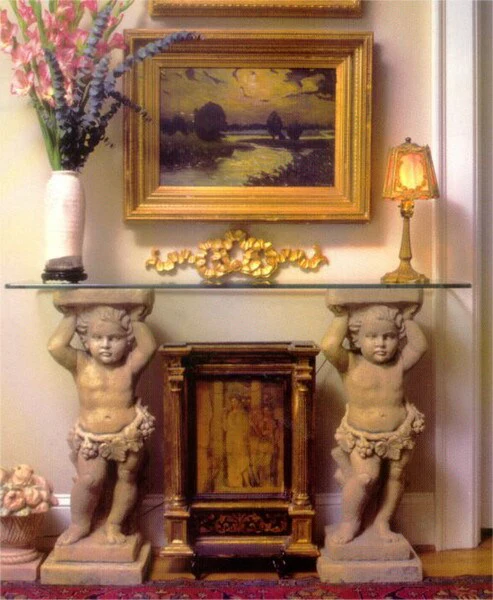 Bacchus Console Table Base Set