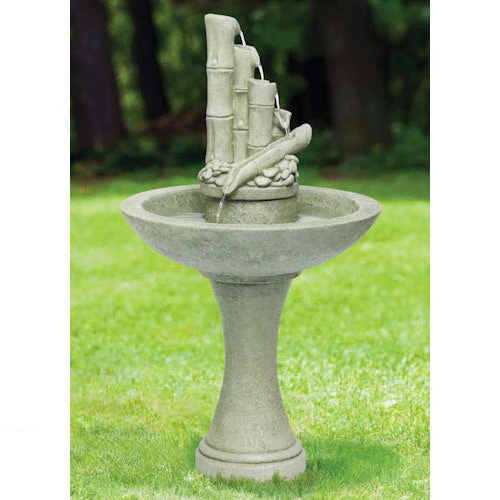 Bamboo Spill Stone Fountain Asian