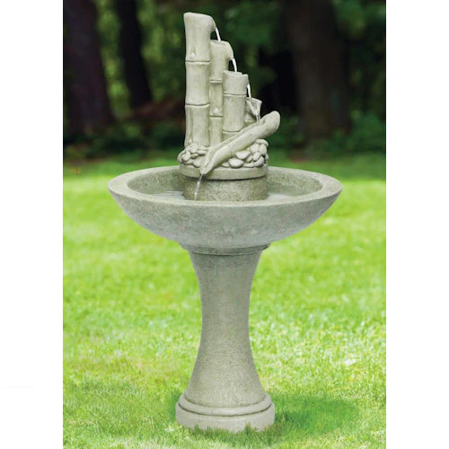 Bamboo Spill Stone Fountain Asian - Image 2
