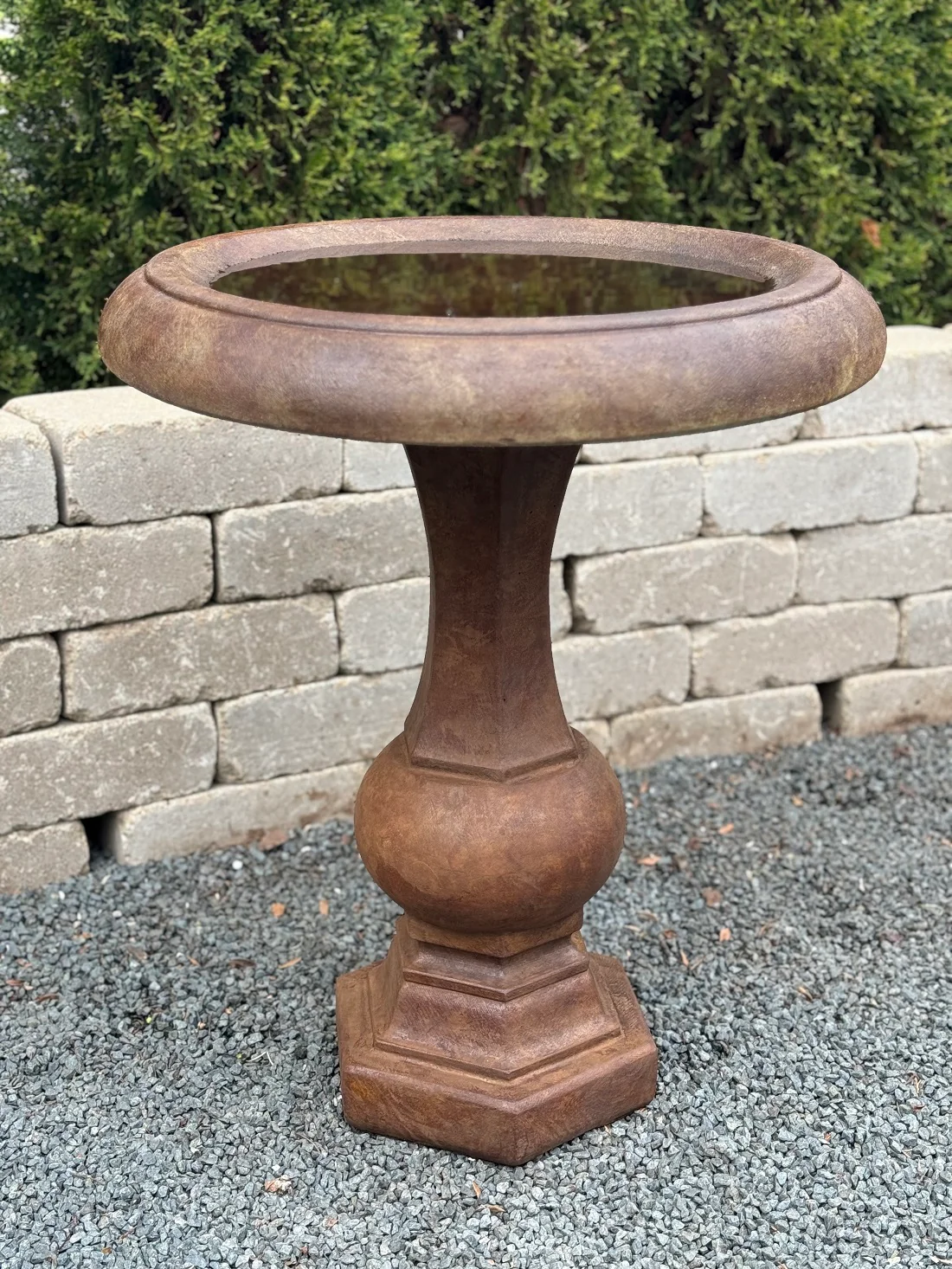 Barrington Collection Birdbath 28" High