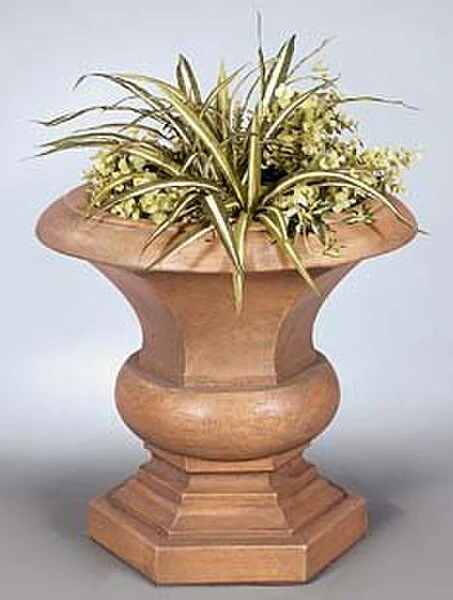 Barrington Collection Urn Cast Stone 18"