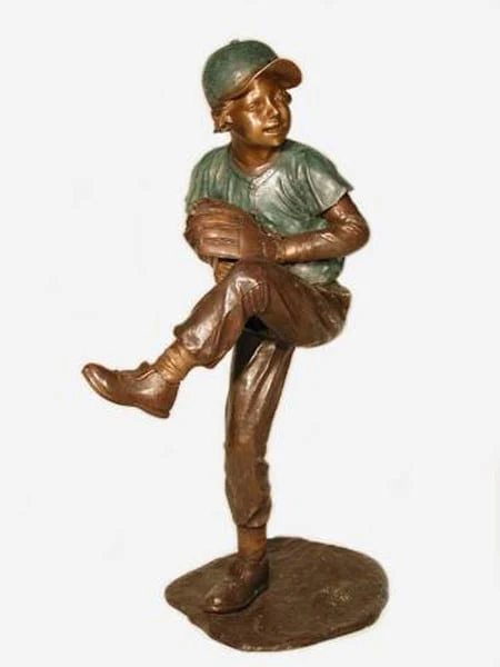 Baseball Pitcher Statue - Image 2