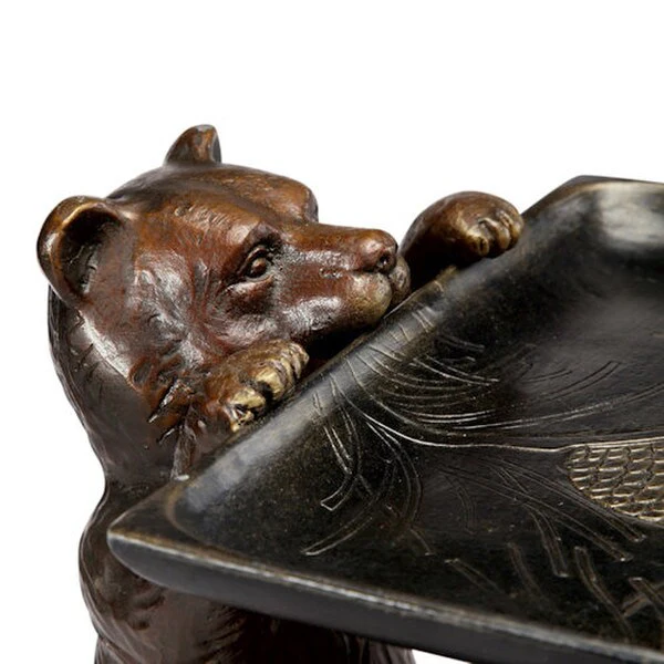 Bear Decorative End Table Sculpture - Image 4