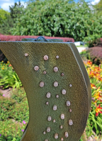 Bee Pollinator's Haven Sculpture Sanctuary 52" High - Image 3