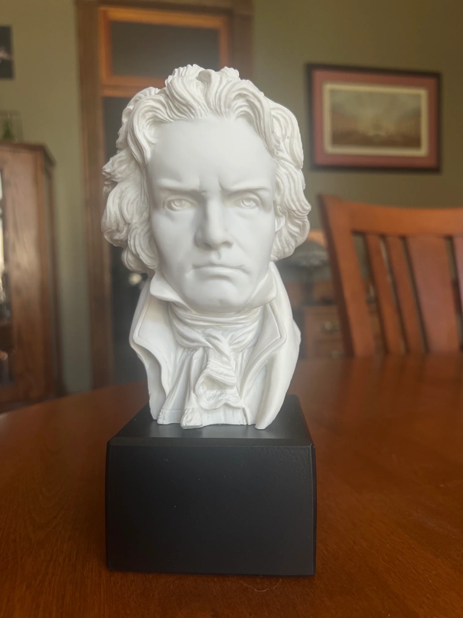 Beethoven Bust Prometheus Sculptural Portrait Statue - Image 2