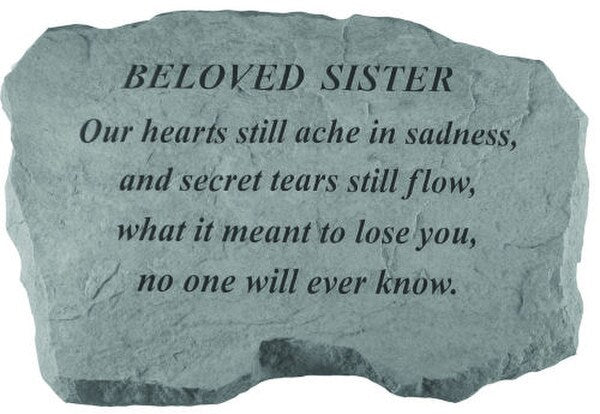 Beloved Sister - Our Hearts Sill Ache...
