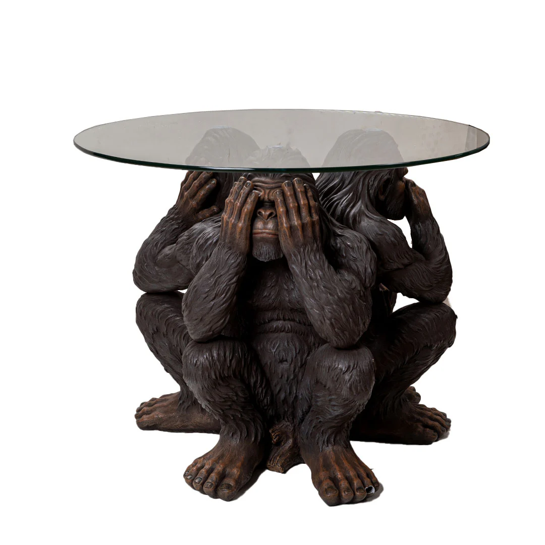 Bigfoot See Hear Speak No Evil Table Base - Image 4