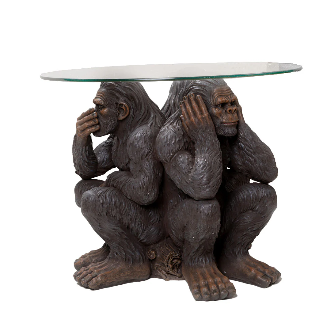 Bigfoot See Hear Speak No Evil Table Base - Image 5