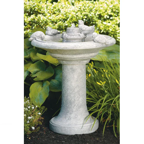 Birds Of A Feather Fountain 35.75" High - Image 2