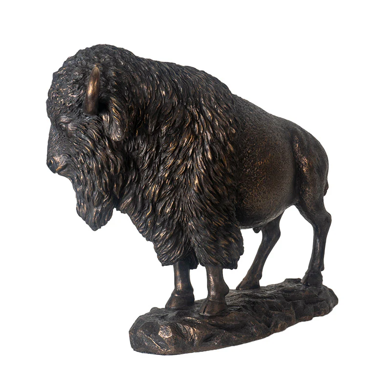Bison Statue Majestic Symbol of the American Plains - Image 4