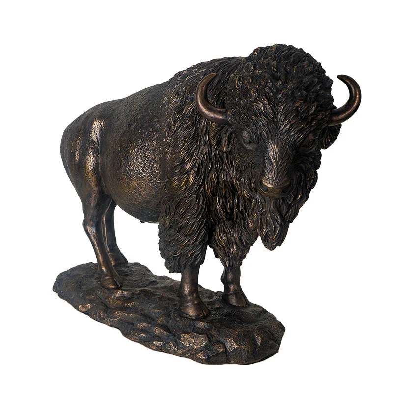 Bison Statue Majestic Symbol of the American Plains - Image 5