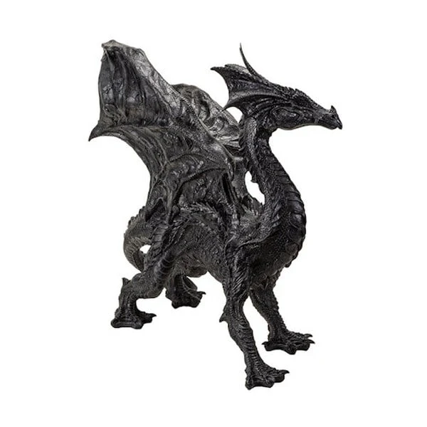 Black Dragon Sculpture Shadow-fire Sentinel - Image 4