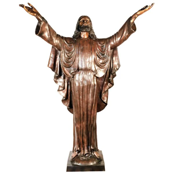 Blessing Jesus with Open Arms 95" High
