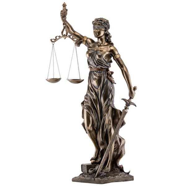 Blind Justice - 29.5" High Lady Justice