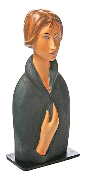Blue Eyed Woman (1917) By Modigliani - Image 3