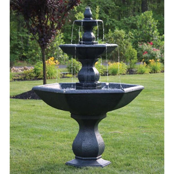 Boca Hexagon Three Tier Fountain 70..5" High