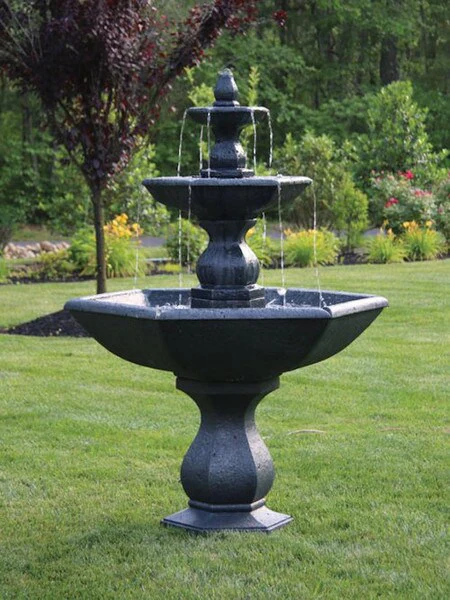 Boca Hexagon Three Tier Fountain 70..5" High - Image 2
