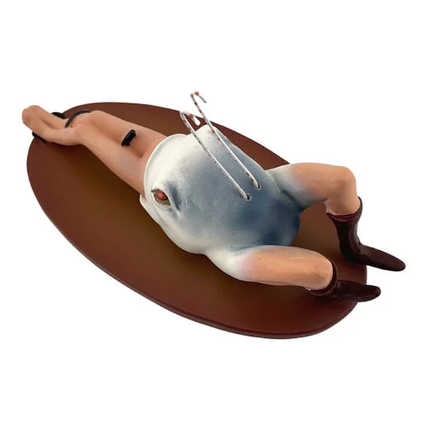 Bosch Figurine Man being Consumed by Fish Statue - Image 5