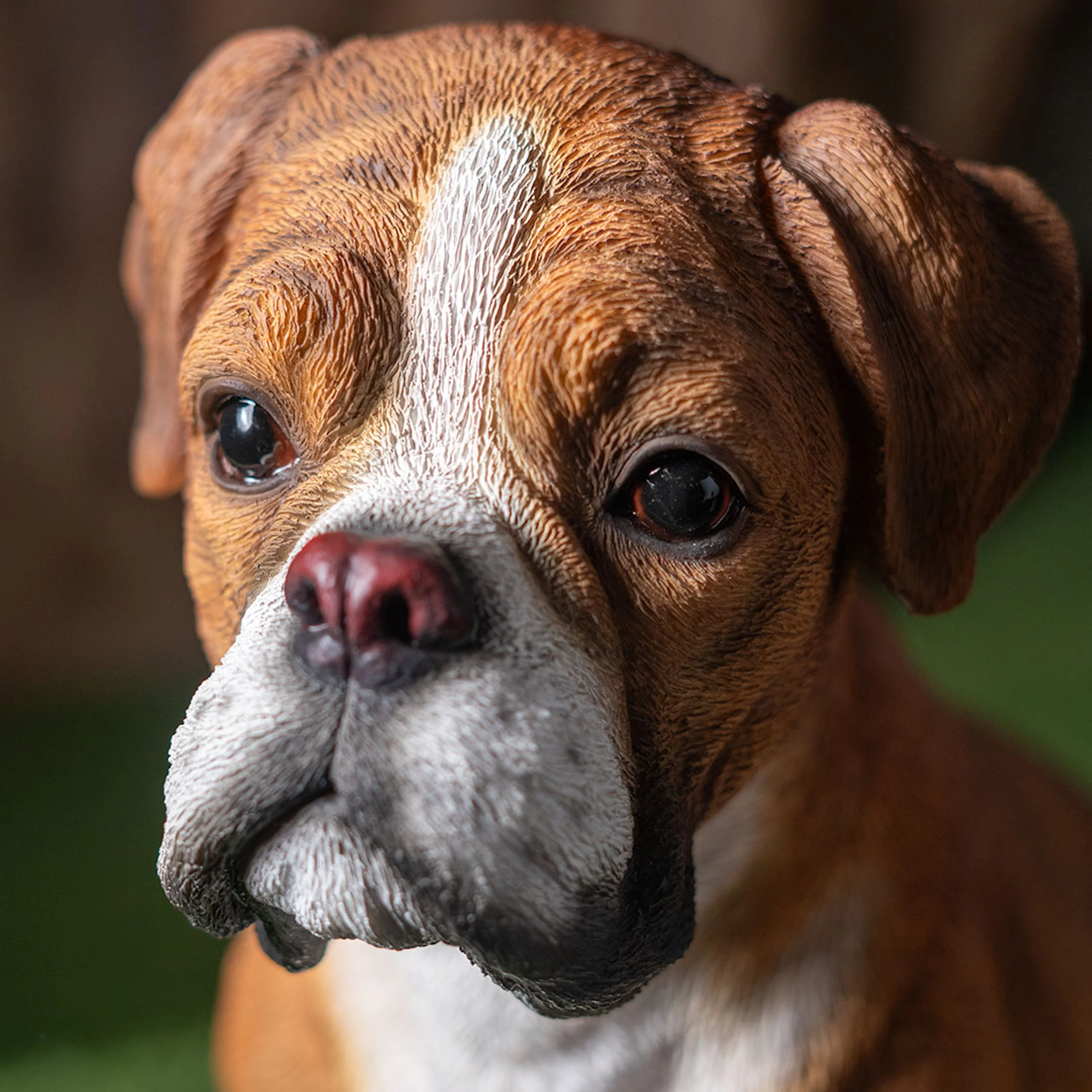 Boxer Realistic Outdoor Sculpture 17" High - Image 4